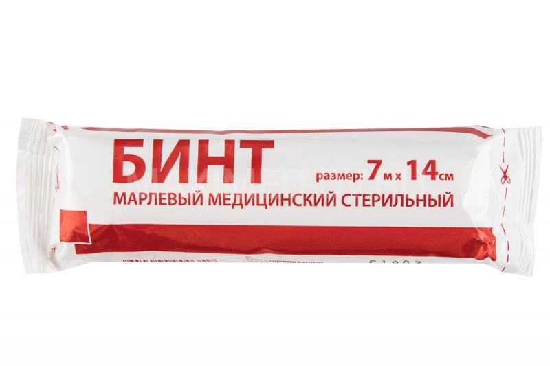 Бинт марл. мед. стер. 7*14 EFtex Бинт марл. мед. стер. 7*14 EFtex